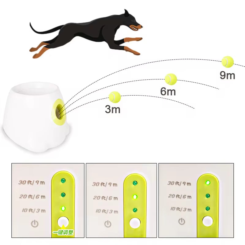  Ball Launching Dog Toy 
