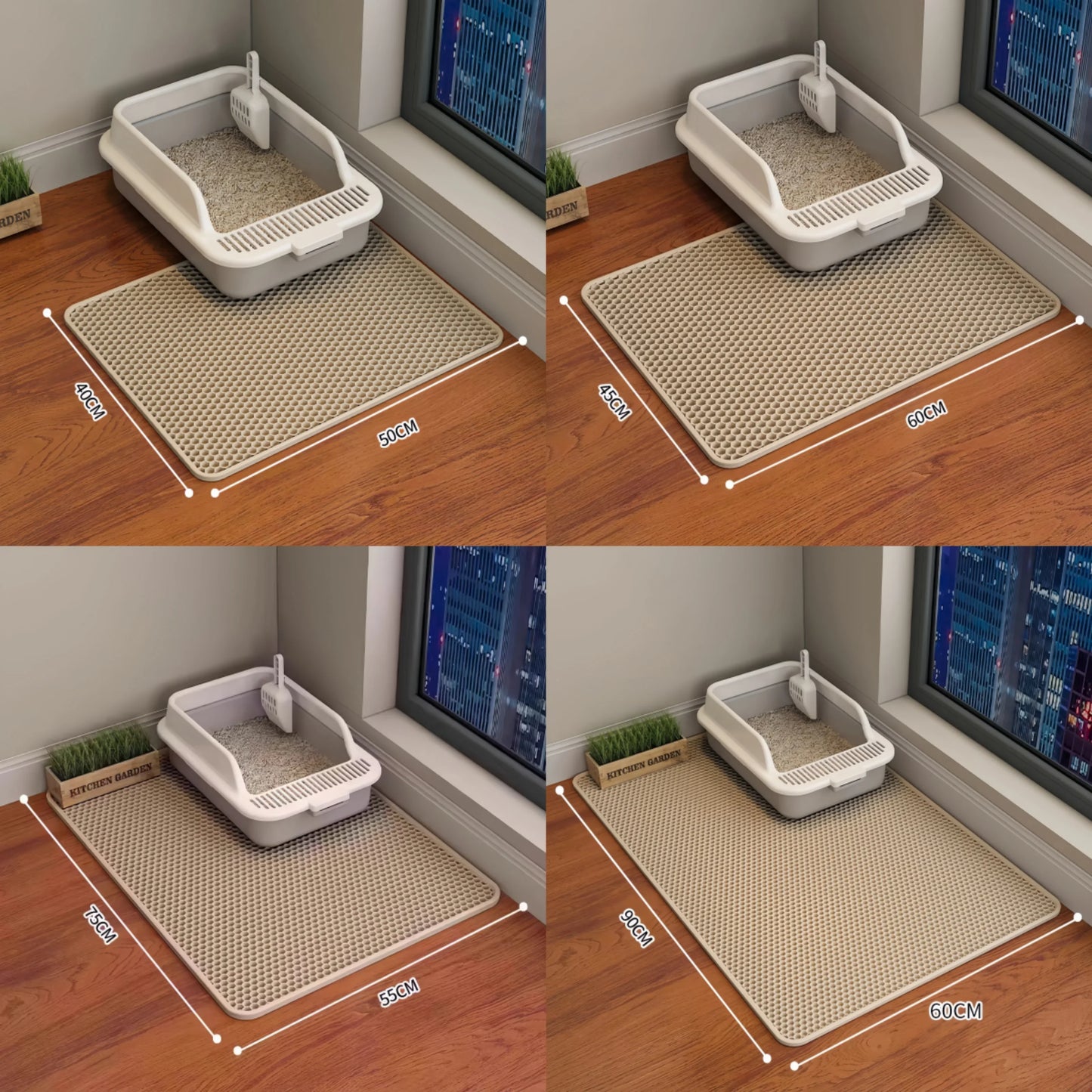Large Size Cat Litter Mat 