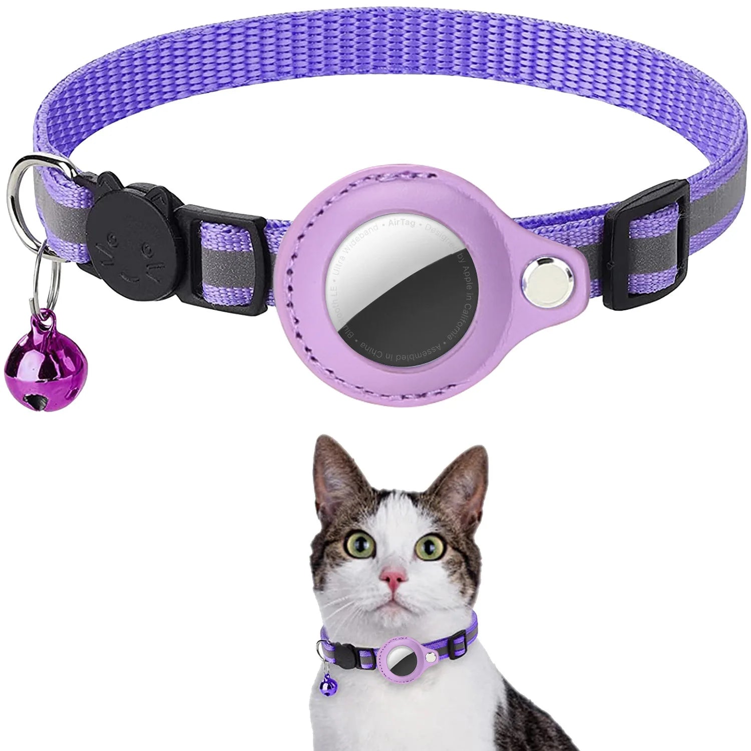Cat Airtag Holder Collar 