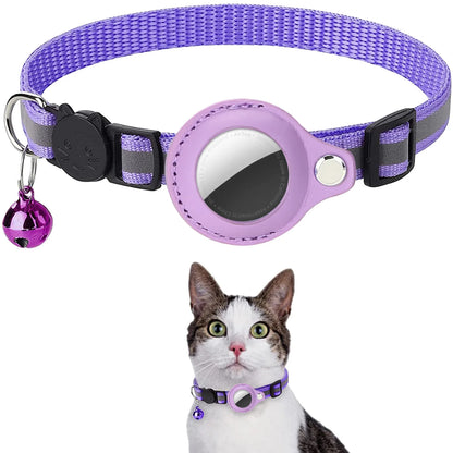 Cat Airtag Holder Collar 