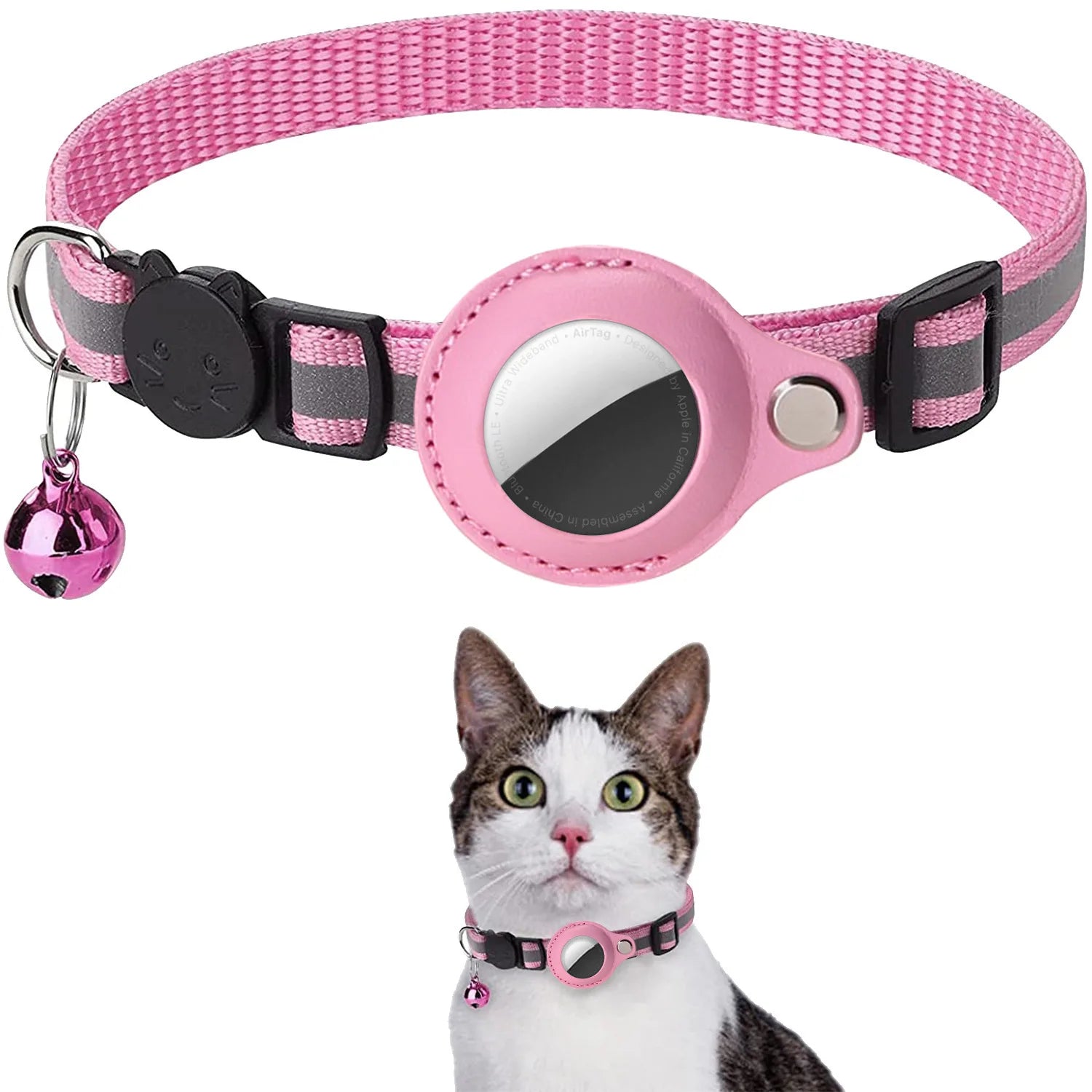 Cat Airtag Holder Collar 