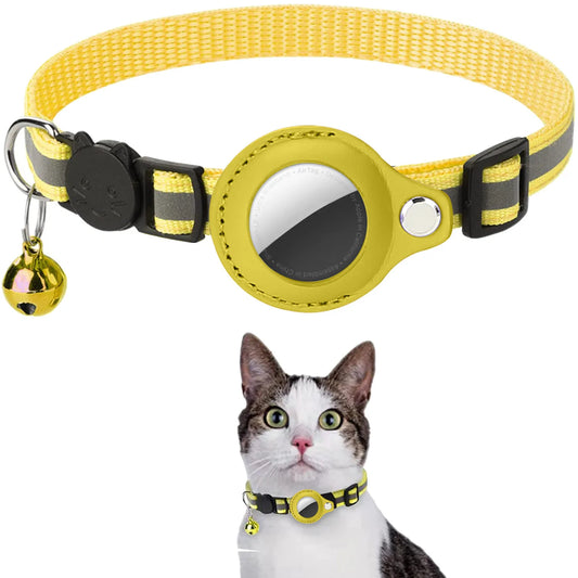 Cat Airtag Holder Collar 