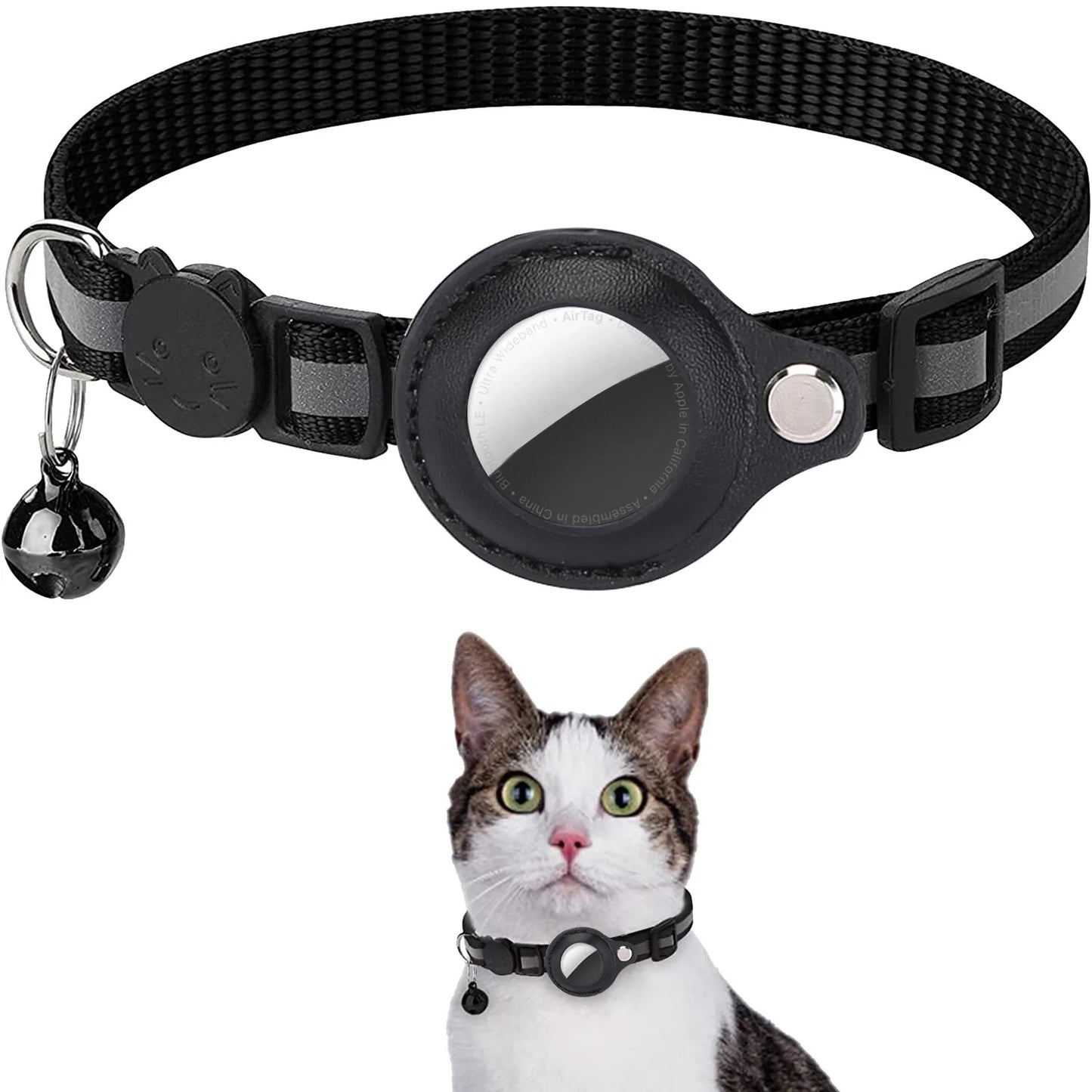 Cat Airtag Holder Collar 